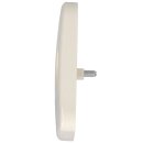 Busch-Jaeger 1743-03-212 Zentralscheibe als Abdeckung für handelsübliche Antennensteckdosen (Duroplast) Weiß Busch-Duro 2000® SI 2CKA001724A1747