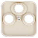 Busch-Jaeger 1743-03-212 Zentralscheibe als Abdeckung für handelsübliche Antennensteckdosen (Duroplast) Weiß Busch-Duro 2000® SI 2CKA001724A1747
