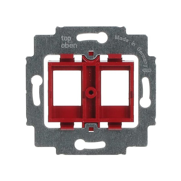 Busch-Jaeger 1812 Tragring mit rotem Sockel (Thermoplast) Foyer-Rot 2CKA001753A8055