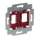 Busch-Jaeger 1812 Tragring mit rotem Sockel (Thermoplast) Foyer-Rot 2CKA001753A8055