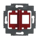 Busch-Jaeger 1812 Tragring mit rotem Sockel (Thermoplast) Foyer-Rot 2CKA001753A8055