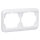 Busch-Jaeger 1722-24G Abdeckrahmen 2-fach Rahmen (Thermoplast) Studioweiß Hochglanz alpha 2CKA001754A2700