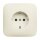 Busch-Jaeger 20 EUJKS-212 SCHUKO® Steckdose mit erh. Berührungsschutz (Duroplast) Weiß 2CKA002013A4383
