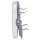 Busch-Jaeger 2509-214 Wippe mit roter Kalotte (Thermoplast) Alpinweiß Reflex SI 2CKA001731A0900