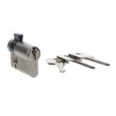 Busch-Jaeger 0520 PZ-VS DIN-Profilhalbzylinder verschieden schließend, mit 3 Schlüsseln (Metall) Glänzend 2CKA000470A0013