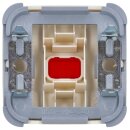 Busch-Jaeger 2509-212 Wippe mit roter Kalotte (Duroplast) Weiß Busch-Duro 2000® SI 2CKA001731A0256