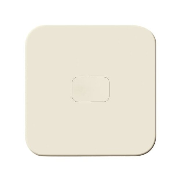 Busch-Jaeger 2546-212 Wippe mit neutralem Symbol anschraubbar (Halteelement) (Duroplast) Weiß Busch-Duro 2000® SI 2CKA001434A0448