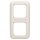Busch-Jaeger 2512-212 Abdeckrahmen 2-fach Rahmen (Thermoplast) Weiß Busch-Duro 2000® SI 2CKA001725A0555