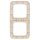 Busch-Jaeger 2512-212 Abdeckrahmen 2-fach Rahmen (Thermoplast) Weiß Busch-Duro 2000® SI 2CKA001725A0555