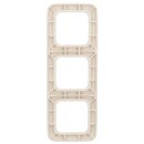 Busch-Jaeger 2513-212 Abdeckrahmen 3-fach Rahmen (Thermoplast) Weiß Busch-Duro 2000® SI 2CKA001725A0563