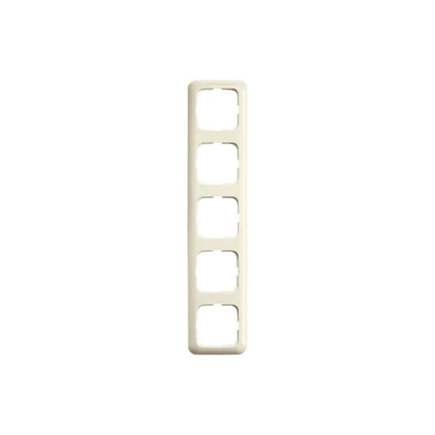 Busch-Jaeger 2515-212 Abdeckrahmen 5-fach Rahmen (Thermoplast) Weiß Busch-Duro 2000® SI 2CKA001725A0589