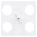 Busch-Jaeger 1743-04-214 Zentralscheibe 50 x 50 mm (Thermoplast) Alpinweiß Busch-balance® SI 2CKA001753A8642