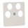 Busch-Jaeger 1743/10-04-212 Zentralscheibe 50 x 50 mm (Thermoplast) Weiß Busch-Duro 2000® SI 2CKA001753A8634