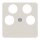 Busch-Jaeger 1743/10-04-212 Zentralscheibe 50 x 50 mm (Thermoplast) Weiß Busch-Duro 2000® SI 2CKA001753A8634