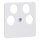 Busch-Jaeger 1743/10-04-214 Zentralscheibe 50 x 50 mm (Thermoplast) Alpinweiß Reflex SI 2CKA001753A8659