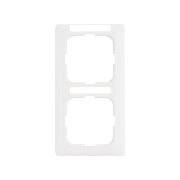 Busch-Jaeger 1722 NSKA-214 Abdeckrahmen 2-fach Rahmen (Thermoplast) Alpinweiß Reflex SI 2CKA001754A4059