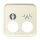 Busch-Jaeger 2548-020 E-212 Zentralscheibe Cremeweiß Busch-Duro 2000® SI 2CKA001724A2700