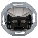 Busch-Jaeger 2527-214 Zentralscheibe mit Tragring (Thermoplast) Alpinweiß Reflex SI 2CKA001710A0110