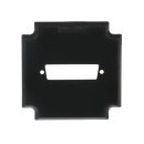 Busch-Jaeger 1712 Sockel für 25-polige D-Subminiatur-Steckverbinder (Thermoplast) Anthrazit 2CKA001764A0240