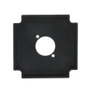 Busch-Jaeger 1714 Sockel für XLR-Einbaubuchse Serie D (Thermoplast) Anthrazit 2CKA001764A0265