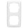 Busch-Jaeger 2512-214 Abdeckrahmen 2-fach Rahmen (Thermoplast) Alpinweiß Reflex SI 2CKA001725A0936