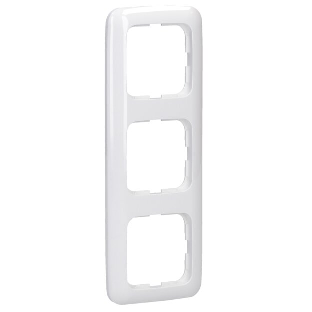 Busch-Jaeger 2513-214 Abdeckrahmen 3-fach Rahmen (Thermoplast) Alpinweiß Reflex SI 2CKA001725A0944
