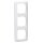Busch-Jaeger 2513-214 Abdeckrahmen 3-fach Rahmen (Thermoplast) Alpinweiß Reflex SI 2CKA001725A0944
