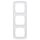 Busch-Jaeger 2513-214 Abdeckrahmen 3-fach Rahmen (Thermoplast) Alpinweiß Reflex SI 2CKA001725A0944