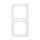 Busch-Jaeger 1722 NS-214 Abdeckrahmen 2-fach Rahmen (Thermoplast) Alpinweiß Reflex SI 2CKA001754A2163