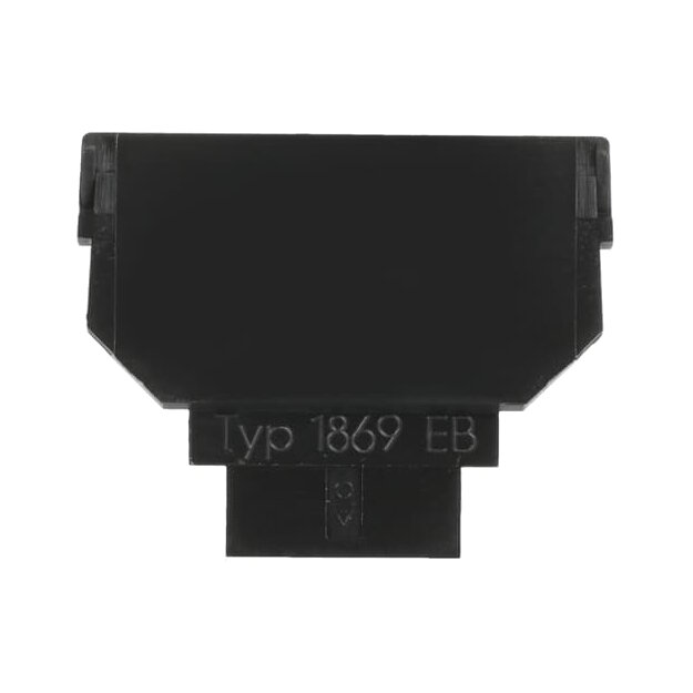 Busch-Jaeger 1869 EB Sockel geschlossen/Blindplatte (Thermoplast) Anthrazit 2CKA001764A0208