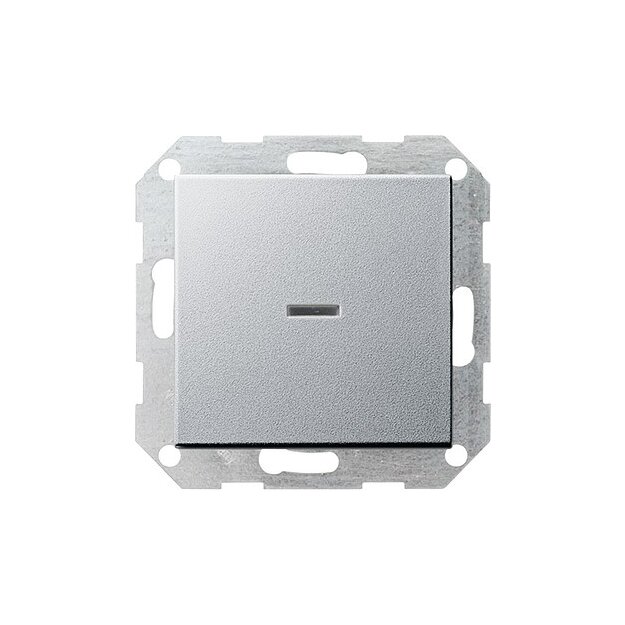 Gira 012226 Tast-Kontroll Aus 2-polig System 55 Farbe Alu