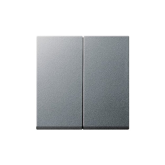 Gira 029526 Wippe 2-fach System 55 Farbe Alu