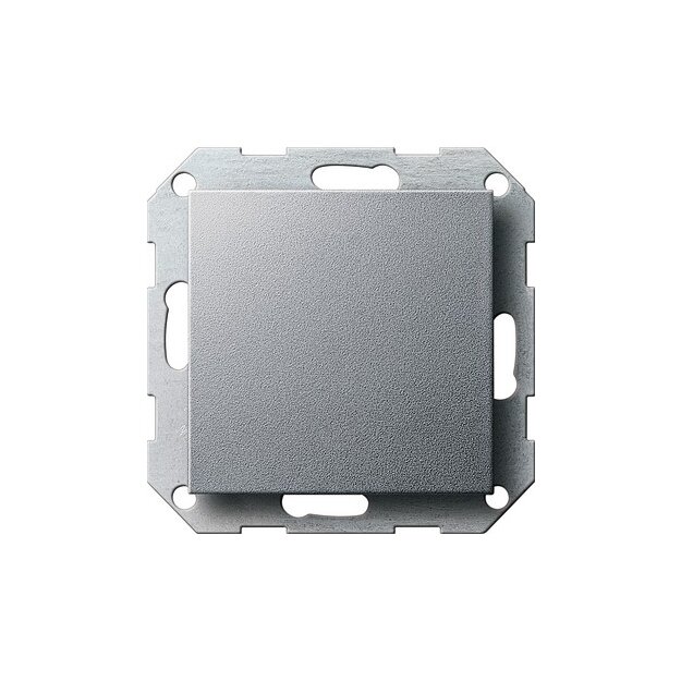Gira 026826 BlindAbdeckung Tragring System 55 Farbe Alu