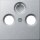 Gira 086926 Abdeckung Koaxial-Antennensteckdose System 55 Farbe Alu