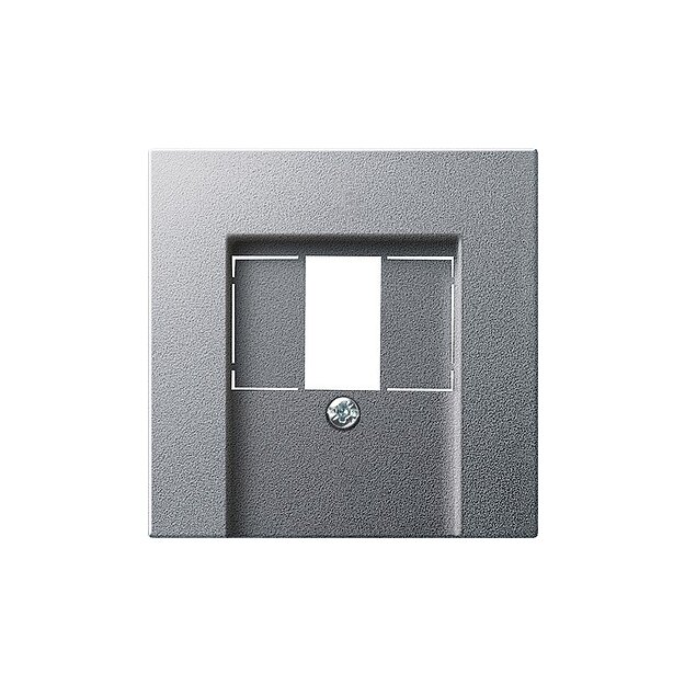 Gira 027626 Abdeckung TAE USB System 55 Farbe Alu