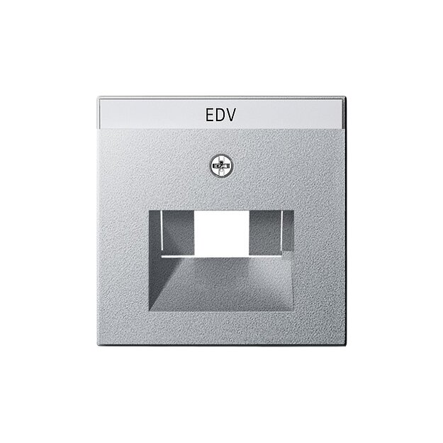 Gira 028426 Abdeckung Beschriftungsfeld UAE/IAE + Netzwerk System 55 Farbe Alu