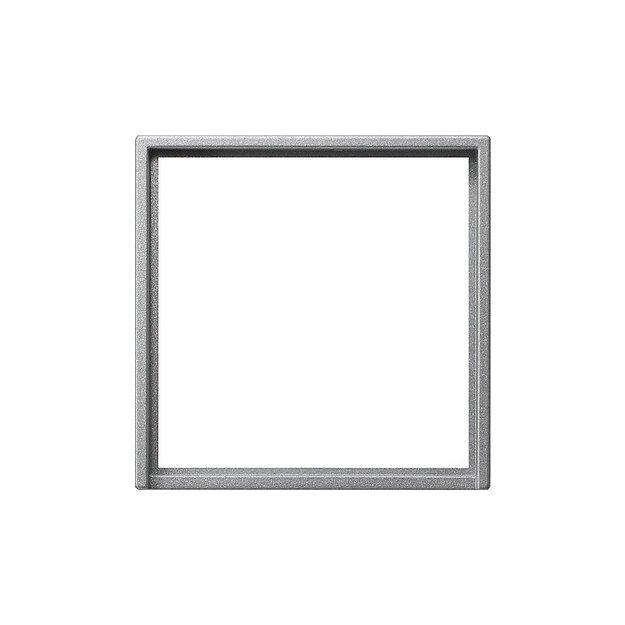 Gira 028226 Adapterrahmen quadr. 50 x 50 mm System 55 Farbe Alu