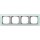 Gira 021451 Abdeckrahmen 4-fach Zwischenrahmen Farbe Alu Gira Event Opak Mint