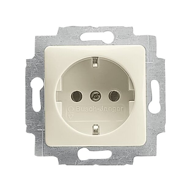 Busch-Jaeger 20 EUCQ-212 SCHUKO® Steckdosen-Einsatz (Duroplast) Weiß Busch-Duro 2000® SI 2CKA002011A2720