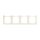 Busch-Jaeger 1734 NSKA-212 Busch-Duro 2000® SI Linear-Abdeckrahmen 4-fach Rahmen (Thermoplast) Weiß Busch-Duro 2000® SI 2CKA001754A4099