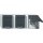Gira 078930 Schuko 3-fach waagerecht Klappdeckel WG AP Grau