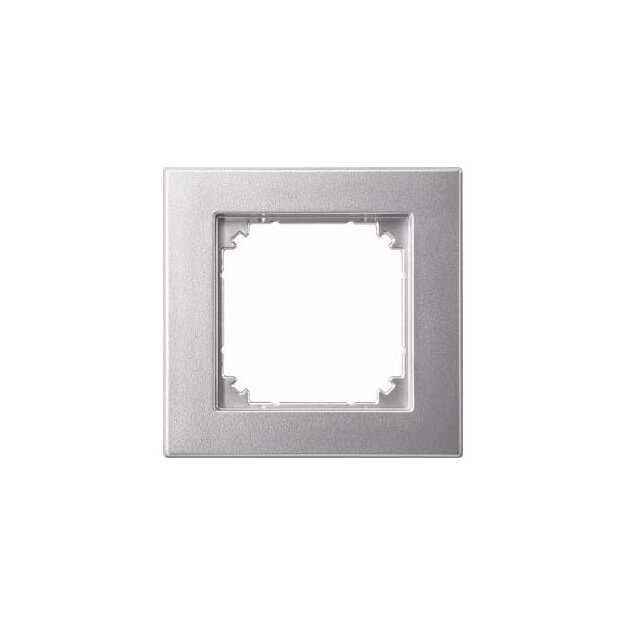Merten 486160 M-PLAN-Rahmen 1-fach Aluminium