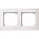 Merten 472219 M-PLAN-Rahmen 2-fach beschriftbar...