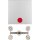 Berker 16211404 Wippe mit 5 beiliegenden Linsen S.1/B.3/B.7 Alu matt
