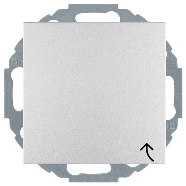 Berker 47441404 Steckdose SCHUKO mit Klappdeckel mit erhöhter Berührungsschutz S.1/B.3/B.7 Alu matt
