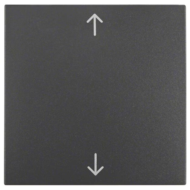 Berker 16201616 Wippe mit Aufdruck Symbol Pfeile S.1/B.3/B.7 Anthrazit matt