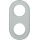 Berker 1102 Glasrahmen 2fach Serie Glas klar