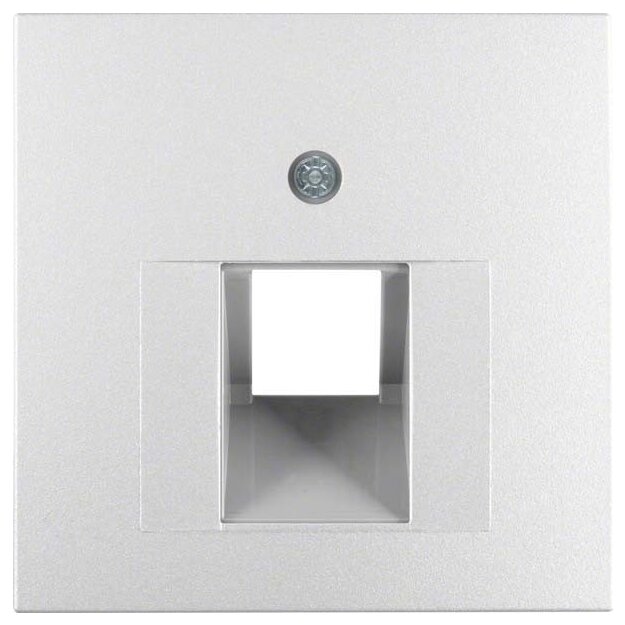 Berker 14071404 Zentralstück für UAE Steckdose S.1/B.3/B.7 Alu matt