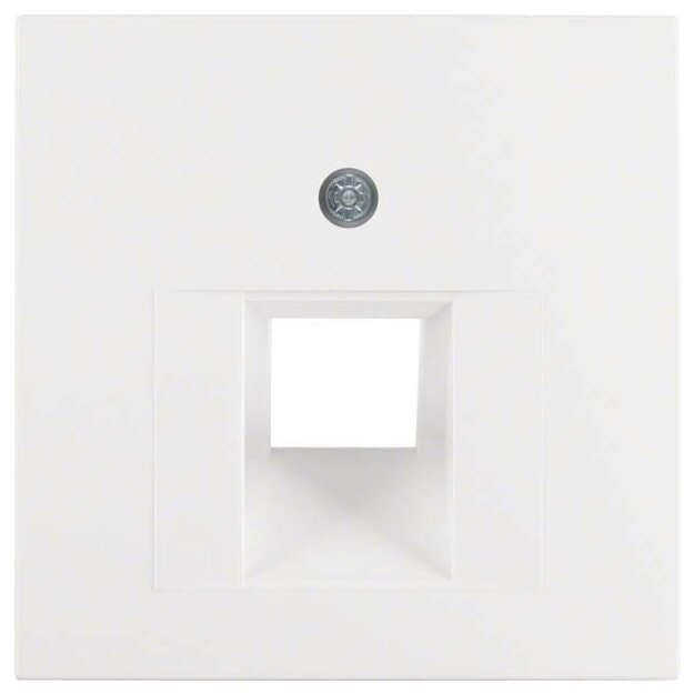 Berker 14071909 Zentralstück für UAE Steckdose S.1/B.3/B.7 Polarweiß matt