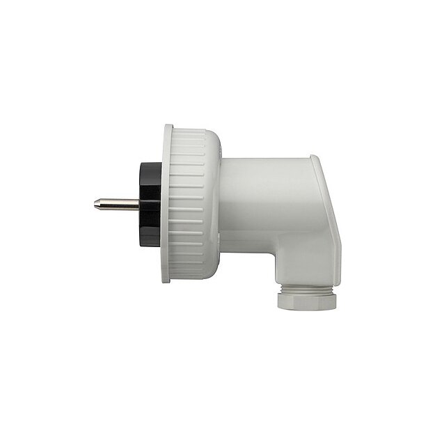 Gira 002031 Schuko-Stecker WD AP Grau